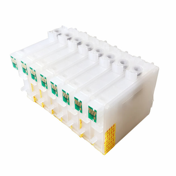 The Printer Refills The Ink Cartridges