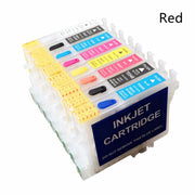 The Printer Refills The Ink Cartridges