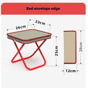 Camping Portable Pencil Bag Folding Stool