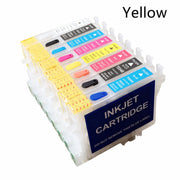 The Printer Refills The Ink Cartridges